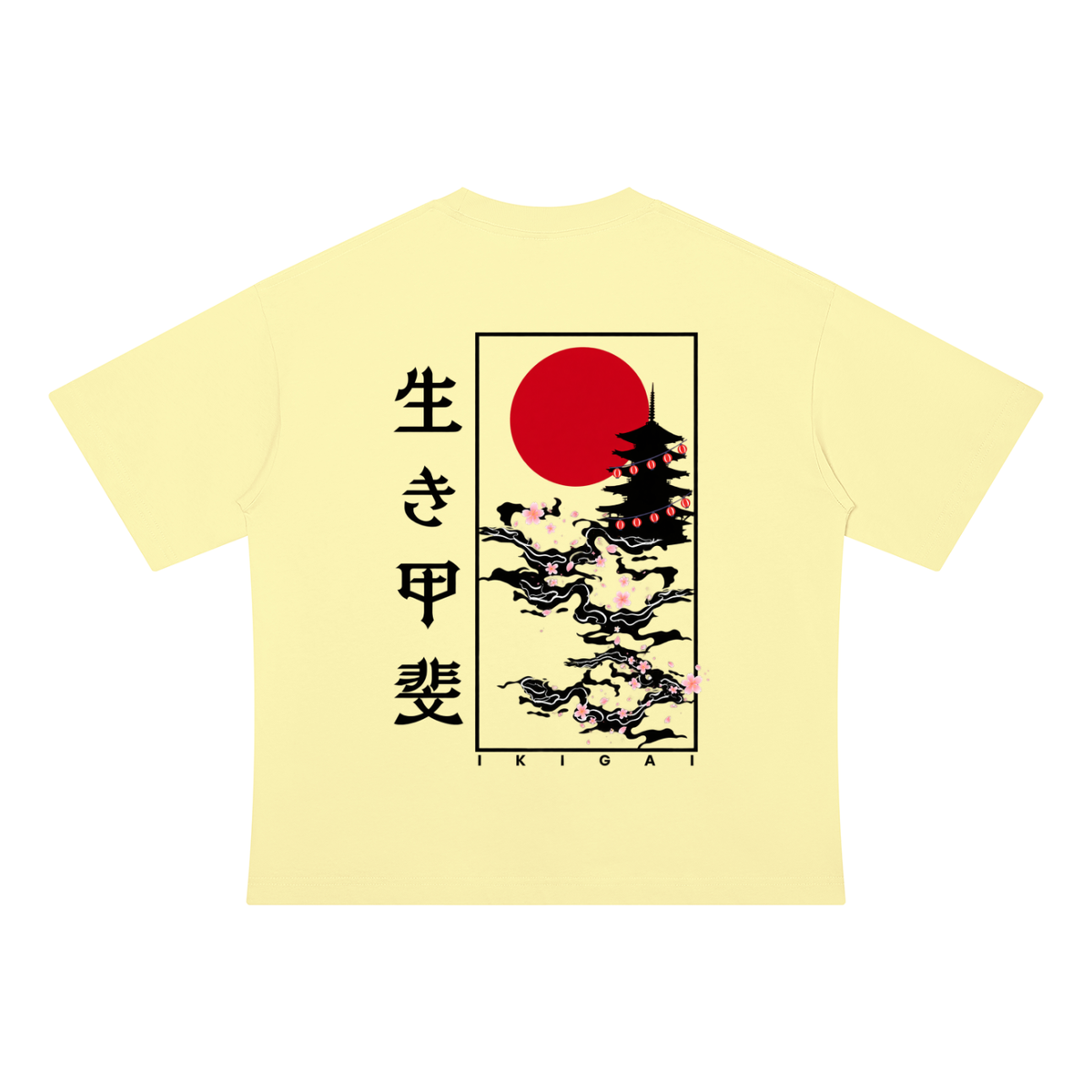 IKIGAI - Lightweight Drop-Shoulder Tee – Breathable, Bold, and Built for Summer