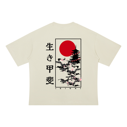 IKIGAI - Lightweight Drop-Shoulder Tee – Breathable, Bold, and Built for Summer