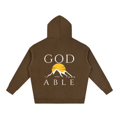 Unisex “God Is More Than Able” Essential Fleece Hoodie