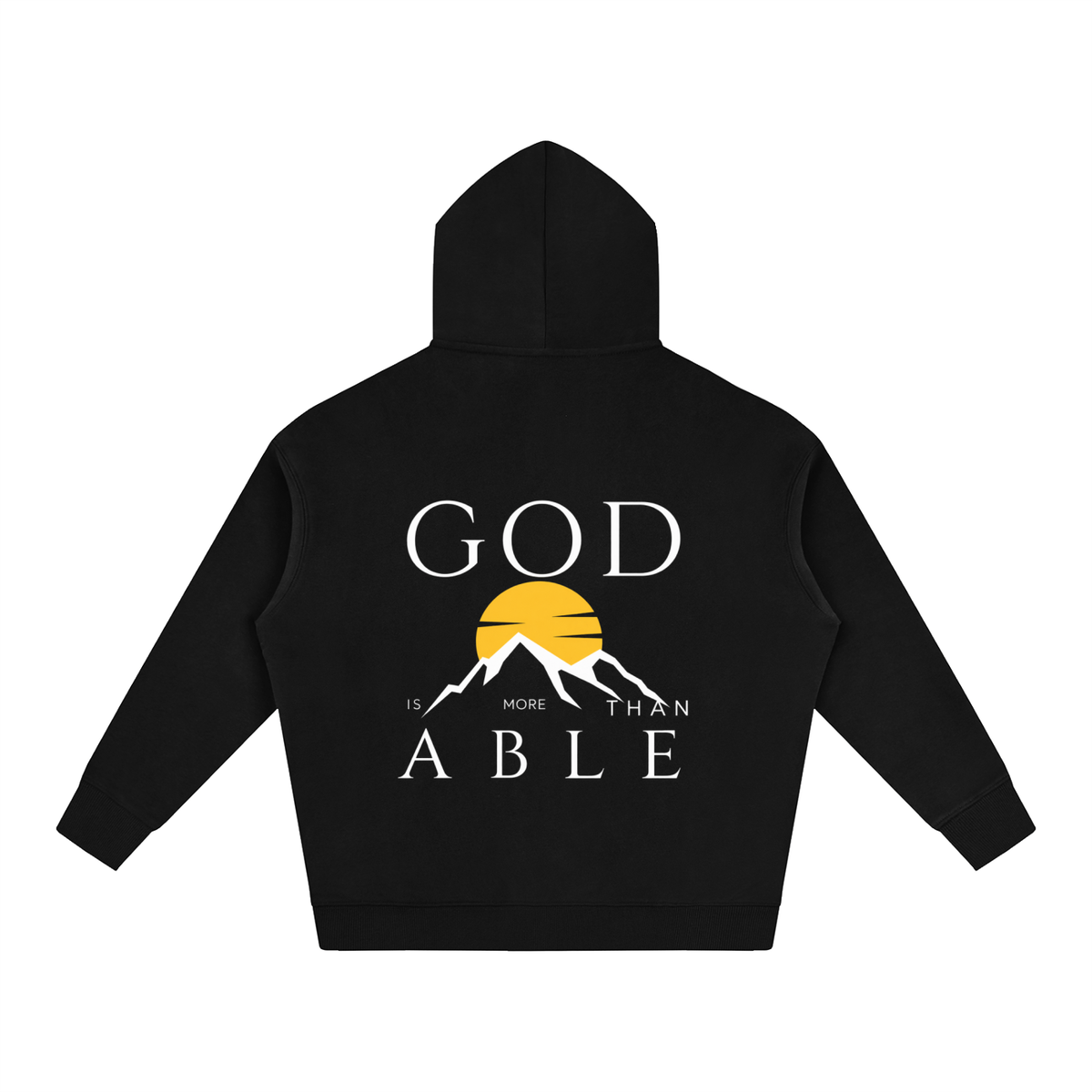 Unisex “God Is More Than Able” Essential Fleece Hoodie