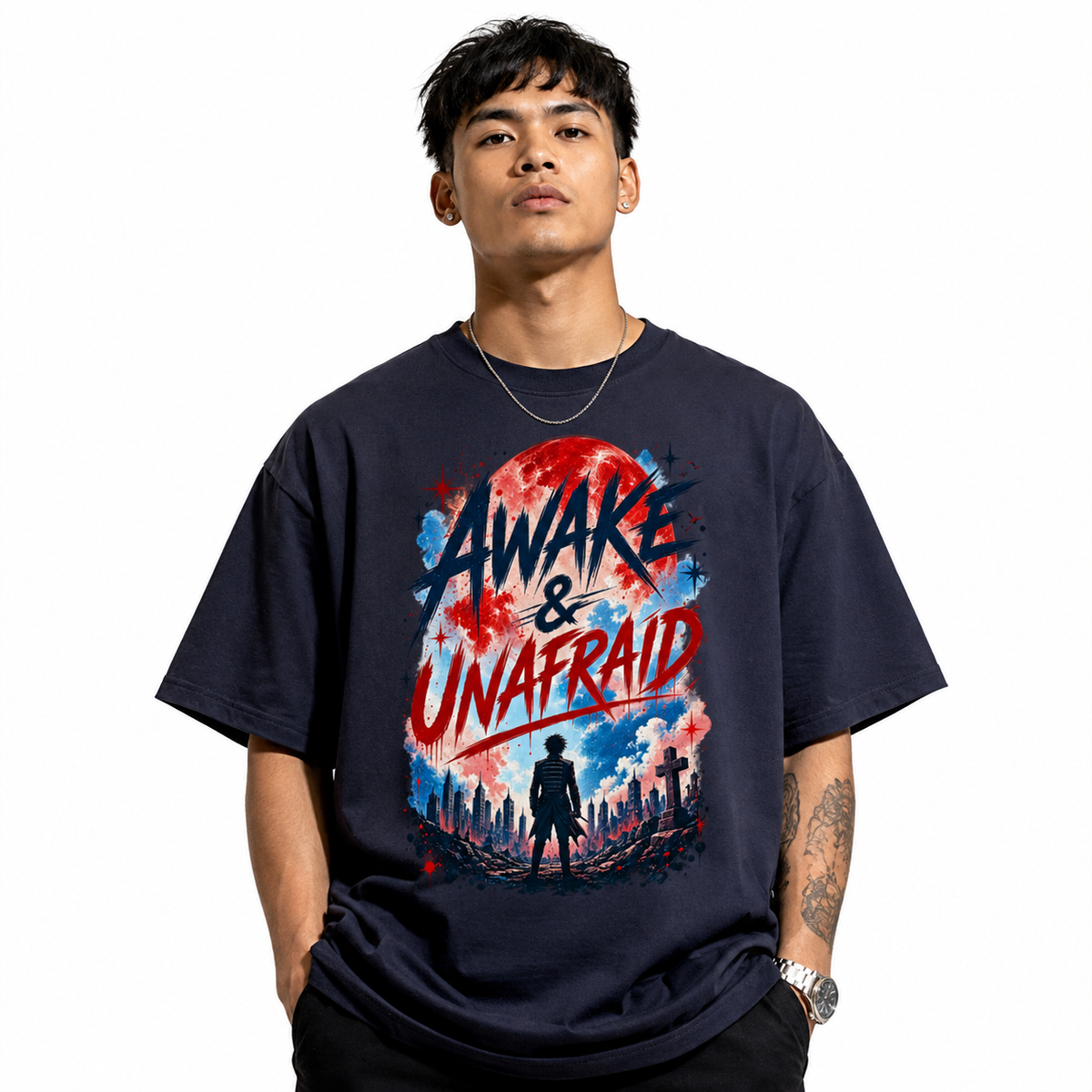 Awake and Unafraid - Essential Cotton T-Shirt