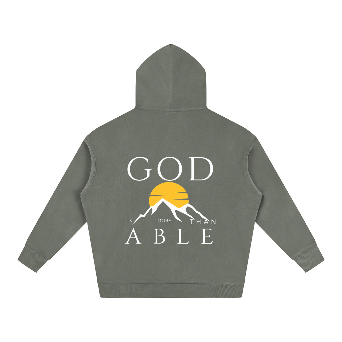 Unisex “God Is More Than Able” Essential Fleece Hoodie