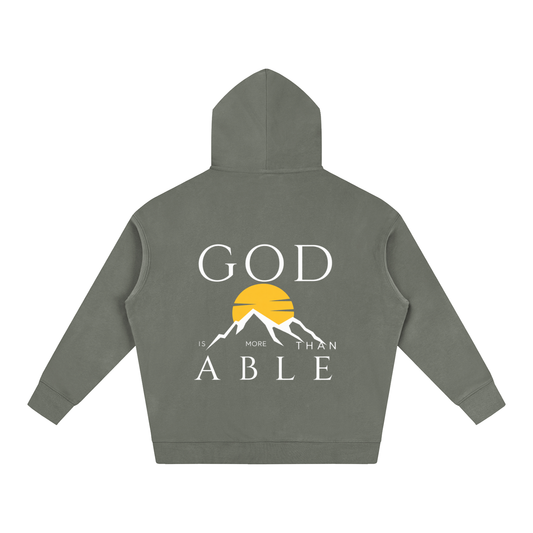 Unisex “God Is More Than Able” Essential Fleece Hoodie