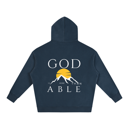 Unisex “God Is More Than Able” Essential Fleece Hoodie