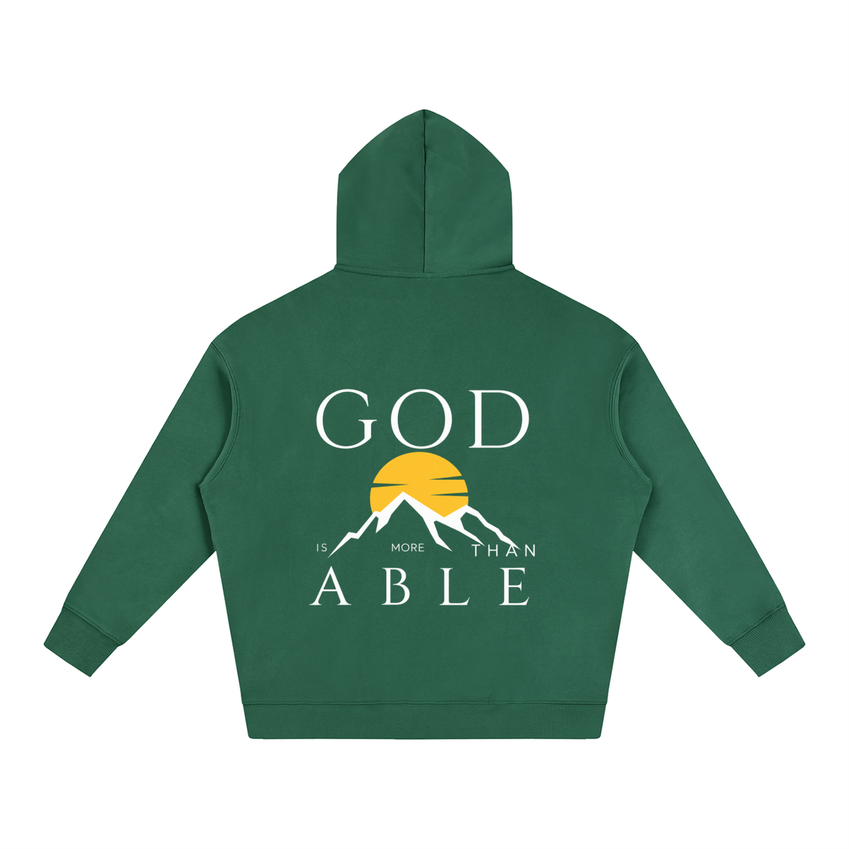 Unisex “God Is More Than Able” Essential Fleece Hoodie