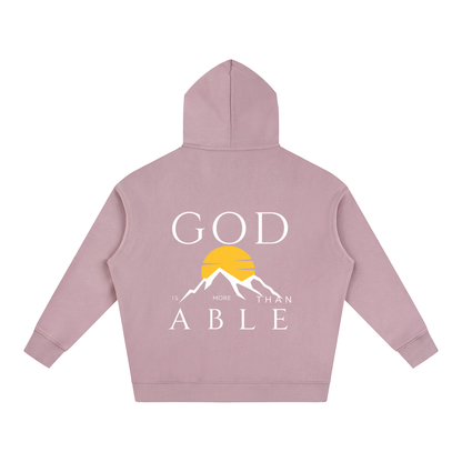 Unisex “God Is More Than Able” Essential Fleece Hoodie