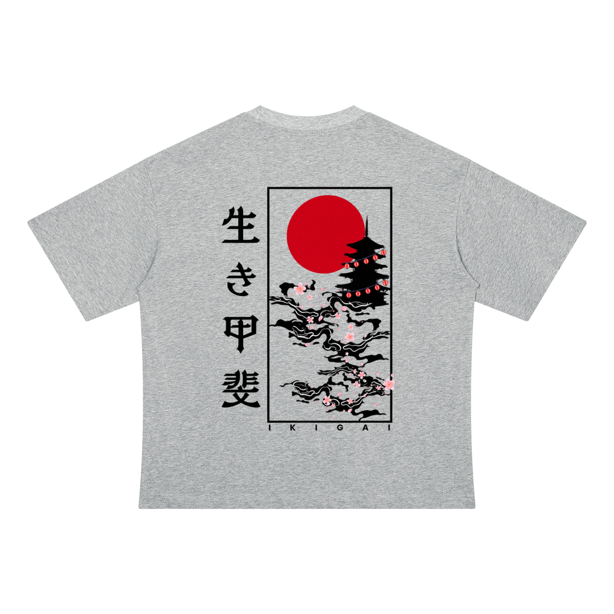 IKIGAI - Lightweight Drop-Shoulder Tee – Breathable, Bold, and Built for Summer