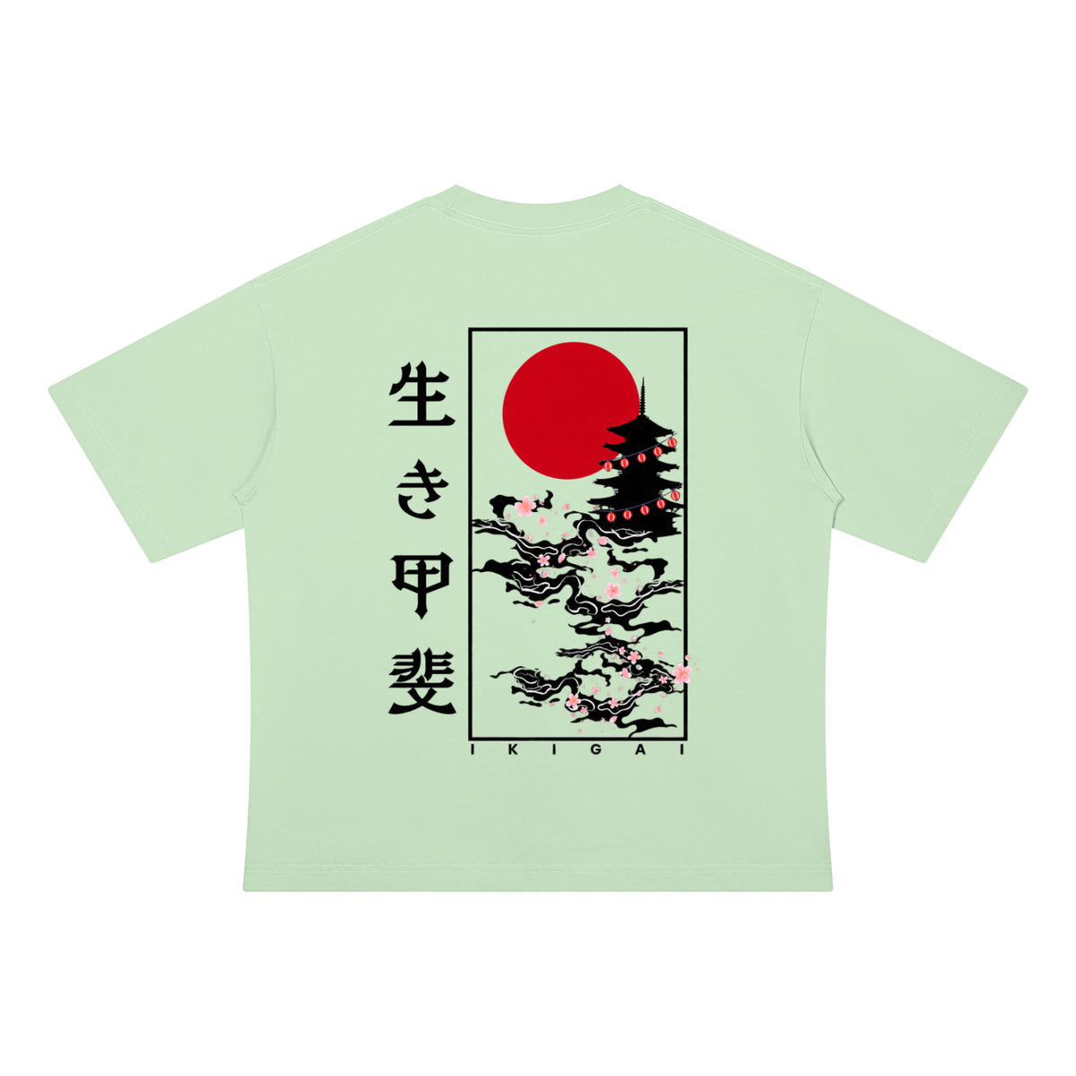 IKIGAI - Lightweight Drop-Shoulder Tee – Breathable, Bold, and Built for Summer
