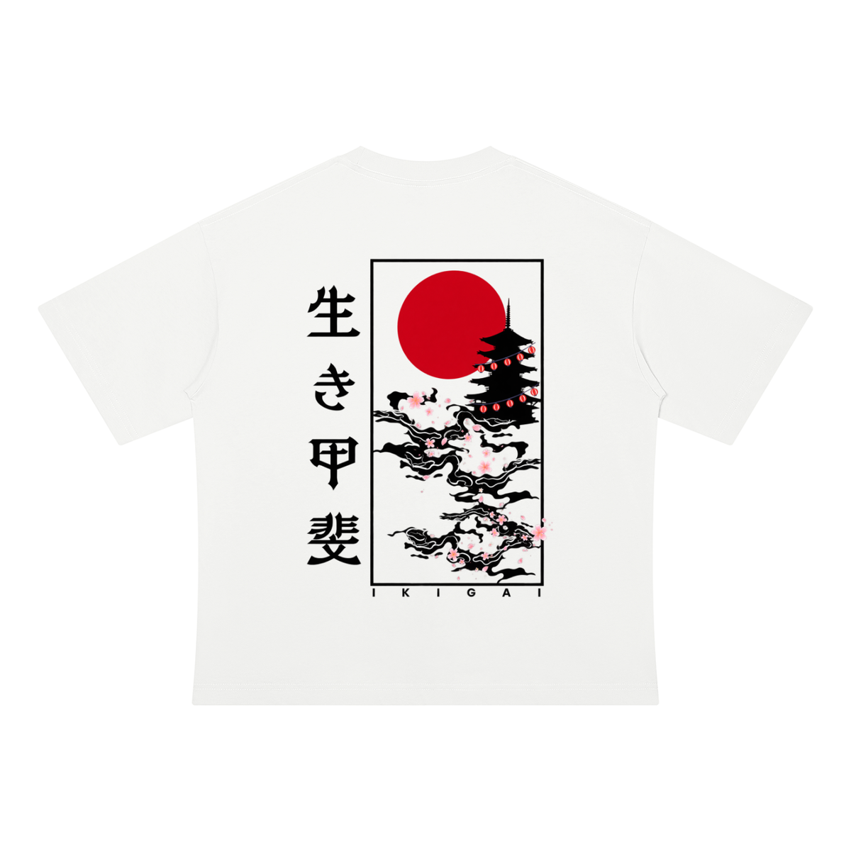 IKIGAI - Lightweight Drop-Shoulder Tee – Breathable, Bold, and Built for Summer